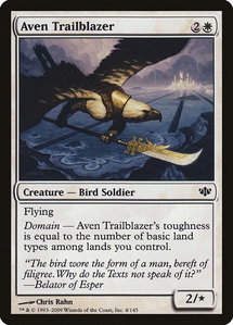 Aven Trailblazer - Conflux (CON) #4 - Common Magic: The Gathering Trading Card