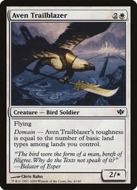Aven Trailblazer - Conflux (CON) #4 - Common Magic: The Gathering Trading Card
