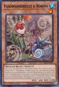 Floowandereeze & Robina - 2022 Tin of the Pharaoh's Gods (MP22) #MP22-EN194 - Rare YuGiOh Trading Card