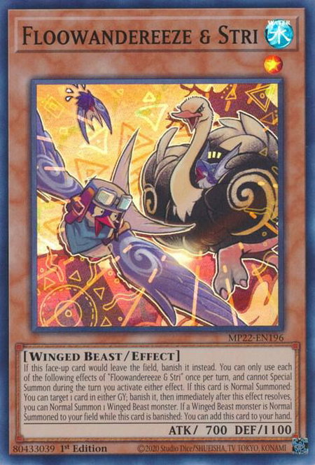 Floowandereeze & Stri - 2022 Tin of the Pharaoh's Gods YuGiOh trading card