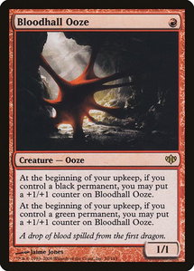 Bloodhall Ooze - Conflux (CON) #59 - Rare Magic: The Gathering Trading Card