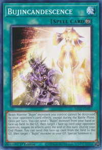 Bujincandescence - 2022 Tin of the Pharaoh's Gods (MP22) #MP22-EN097 - Common / Short Print YuGiOh Trading Card