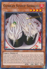 Gunkan Suship Shirauo - 2022 Tin of the Pharaoh's Gods (MP22) #MP22-EN202 - Common / Short Print YuGiOh Trading Card