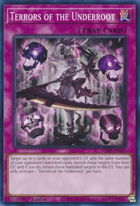 Terrors of the Underroot - 2022 Tin of the Pharaoh's Gods YuGiOh trading card