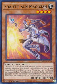 Eda the Sun Magician - 2022 Tin of the Pharaoh's Gods (MP22) #MP22-EN110 - Common / Short Print YuGiOh Trading Card