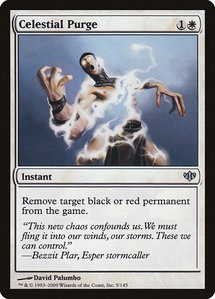 Celestial Purge - Conflux (CON) #5 - Uncommon Magic: The Gathering Trading Card