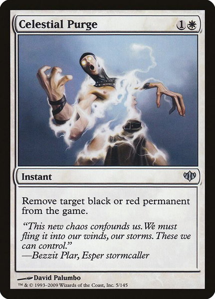 Celestial Purge - Conflux Magic: The Gathering trading card