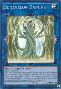 Sunavalon Daphne - 2022 Tin of the Pharaoh's Gods (MP22) #MP22-EN114 - Super Rare YuGiOh Trading Card