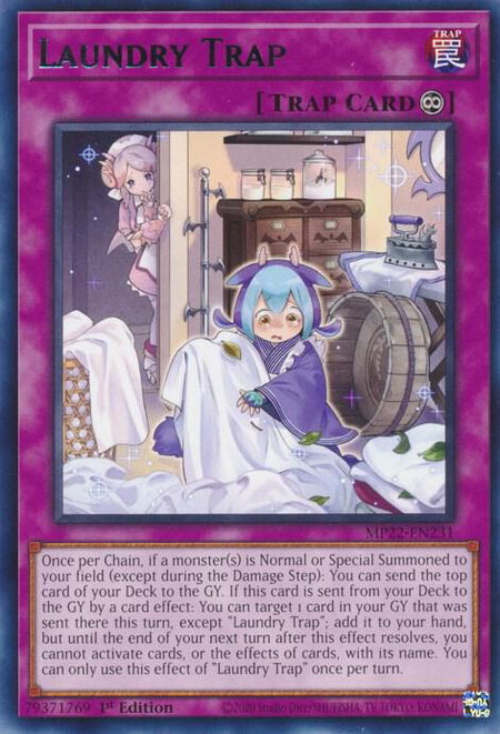 Laundry Trap - 2022 Tin of the Pharaoh's Gods YuGiOh trading card