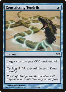 Constricting Tendrils - Conflux (CON) #22 - Common Magic: The Gathering Trading Card
