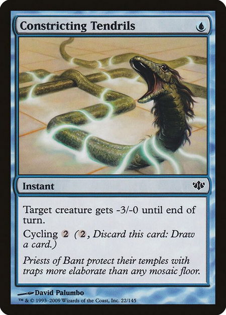 Constricting Tendrils - Conflux Magic: The Gathering trading card