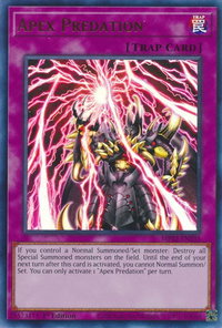 Apex Predation - 2022 Tin of the Pharaoh's Gods (MP22) #MP22-EN235 - Ultra Rare YuGiOh Trading Card