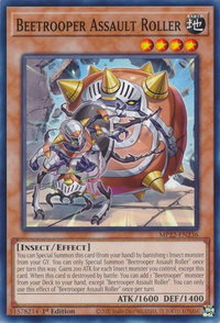 Beetrooper Assault Roller - 2022 Tin of the Pharaoh's Gods (MP22) #MP22-EN236 - Common / Short Print YuGiOh Trading Card