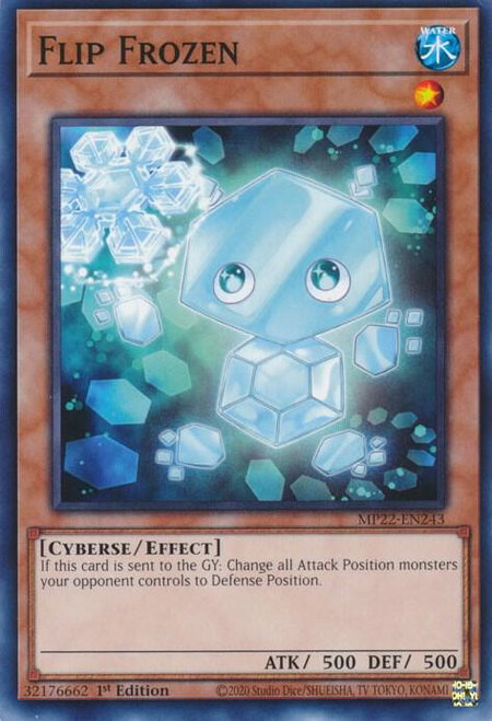 Flip Frozen - 2022 Tin of the Pharaoh's Gods YuGiOh trading card