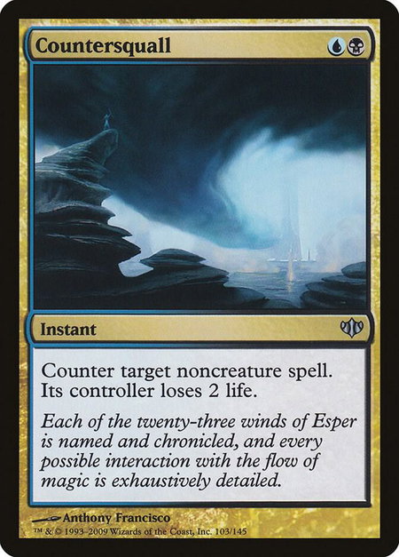 Countersquall - Conflux Magic: The Gathering trading card
