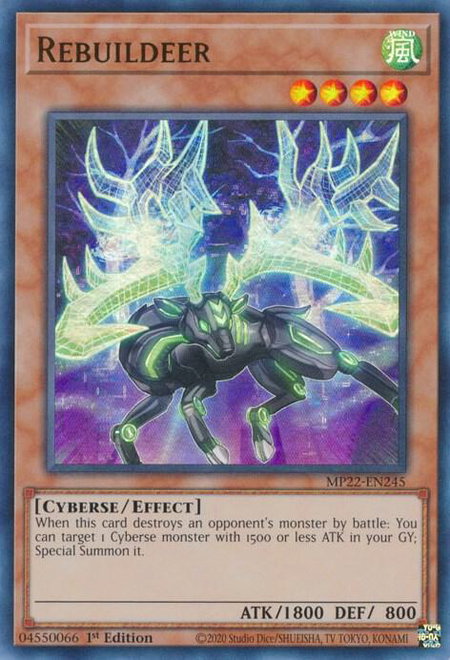 Rebuildeer - 2022 Tin of the Pharaoh's Gods YuGiOh trading card