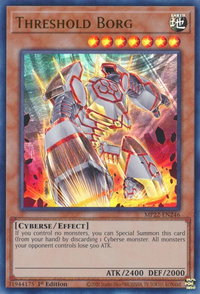 Threshold Borg - 2022 Tin of the Pharaoh's Gods (MP22) #MP22-EN246 - Ultra Rare YuGiOh Trading Card