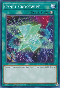 Cynet Crosswipe - 2022 Tin of the Pharaoh's Gods (MP22) #MP22-EN247 - Common / Short Print YuGiOh Trading Card