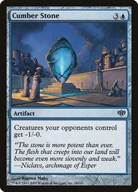 Cumber Stone - Conflux (CON) #24 - Uncommon Magic: The Gathering Trading Card