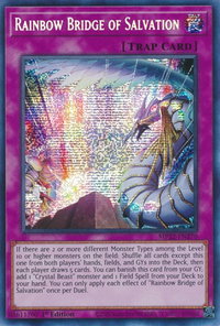 Rainbow Bridge of Salvation - 2022 Tin of the Pharaoh's Gods (MP22) #MP22-EN270 - Prismatic Secret Rare YuGiOh Trading Card