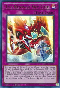 The Revived Sky God - 2022 Tin of the Pharaoh's Gods (MP22) #MP22-EN273 - Ultra Rare YuGiOh Trading Card