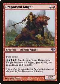 Dragonsoul Knight - Conflux (CON) #62 - Uncommon Magic: The Gathering Trading Card