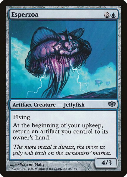 Esperzoa - Conflux Magic: The Gathering trading card