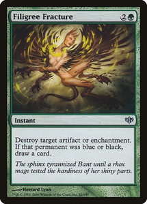 Filigree Fracture - Conflux (CON) #82 - Uncommon Magic: The Gathering Trading Card