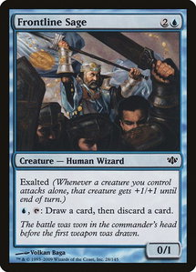 Frontline Sage - Conflux (CON) #28 - Common Magic: The Gathering Trading Card