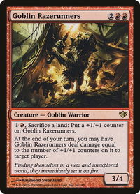 Goblin Razerunners - Conflux (CON) #64 - Rare Magic: The Gathering Trading Card