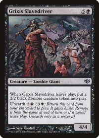 Grixis Slavedriver - Conflux (CON) #46 - Uncommon Magic: The Gathering Trading Card