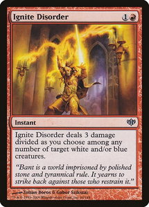 Ignite Disorder - Conflux (CON) #66 - Uncommon Magic: The Gathering Trading Card