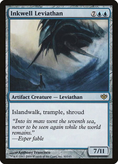 Inkwell Leviathan - Conflux Magic: The Gathering trading card