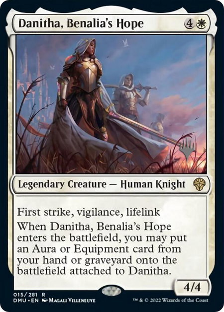 Danitha, Benalia's Hope - Promo Pack: Dominaria United Magic: The Gathering trading card