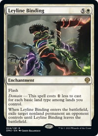 Leyline Binding - Promo Pack: Dominaria United (PPDMU) #24p - Rare Magic: The Gathering Trading Card