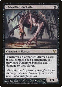 Kederekt Parasite - Conflux (CON) #48 - Rare Magic: The Gathering Trading Card
