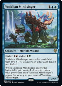 Vodalian Mindsinger - Promo Pack: Dominaria United (PPDMU) #76p - Rare Magic: The Gathering Trading Card