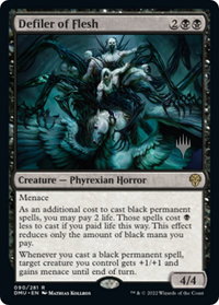 Defiler of Flesh - Promo Pack: Dominaria United (PPDMU) #90p - Rare Magic: The Gathering Trading Card