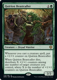 Quirion Beastcaller - Promo Pack: Dominaria United (PPDMU) #175p - Rare Magic: The Gathering Trading Card