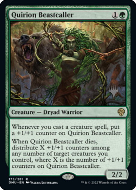 Quirion Beastcaller - Promo Pack: Dominaria United Magic: The Gathering trading card