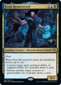 Ertai Resurrected - Promo Pack: Dominaria United (PPDMU) #199p - Rare Magic: The Gathering Trading Card