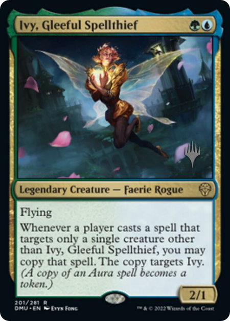 Ivy, Gleeful Spellthief - Promo Pack: Dominaria United Magic: The Gathering trading card