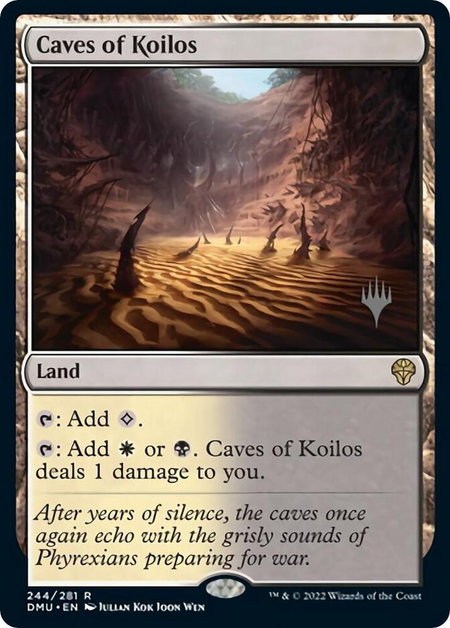 Caves of Koilos - Promo Pack: Dominaria United Magic: The Gathering trading card