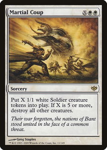 Martial Coup - Conflux (CON) #11 - Rare Magic: The Gathering Trading Card