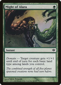 Might of Alara - Conflux (CON) #85 - Common Magic: The Gathering Trading Card