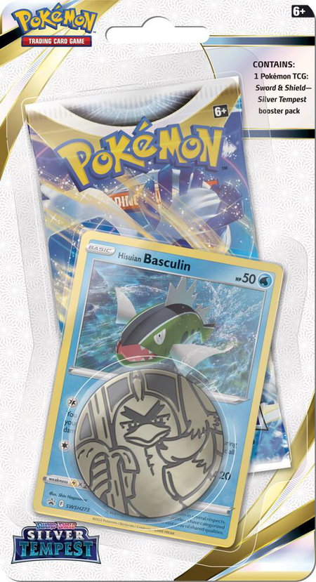 Silver Tempest Single Pack Blister [Basculin] - SWSH12: Silver Tempest Pokémon trading card