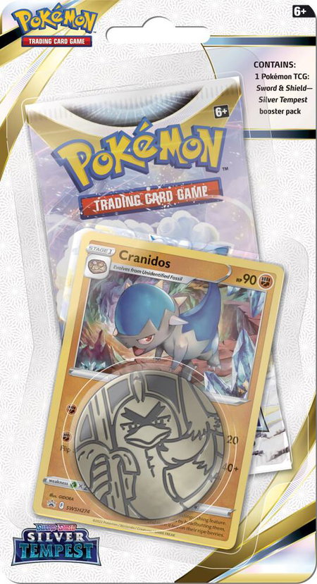 Silver Tempest Single Pack Blister [Cranidos] - SWSH12: Silver Tempest Pokémon trading card