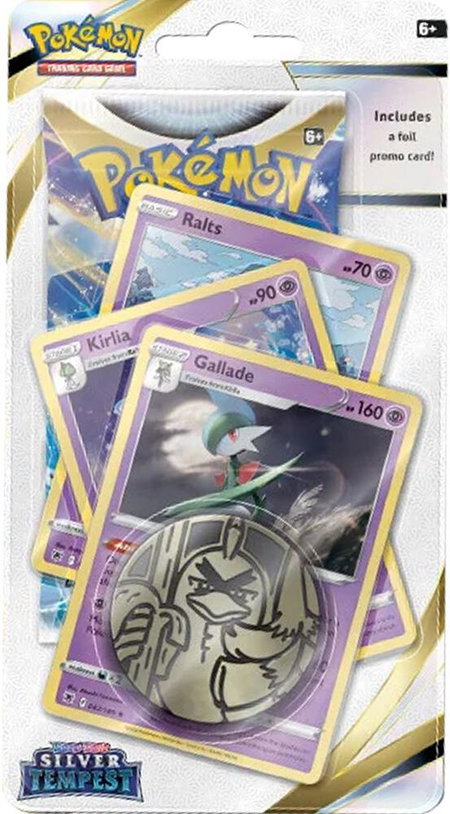Silver Tempest Premium Checklane Blister [Gallade] - SWSH12: Silver Tempest Pokémon trading card