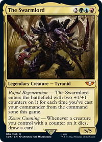 The Swarmlord (Surge Foil) - Universes Beyond: Warhammer 40,000 (40K) #4 - Mythic Magic: The Gathering Trading Card