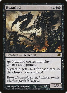 Nyxathid - Conflux (CON) #49 - Rare Magic: The Gathering Trading Card